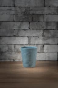Teal Ceramic pot