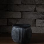 Graphite Embossed pot